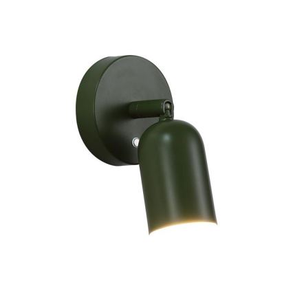 Searchlight - LED Dimmable Rechargeable Wall Light CONE LED/1,5W/5V green