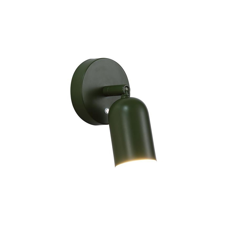 Searchlight - LED Dimmable Rechargeable Wall Light CONE LED/1,5W/5V green