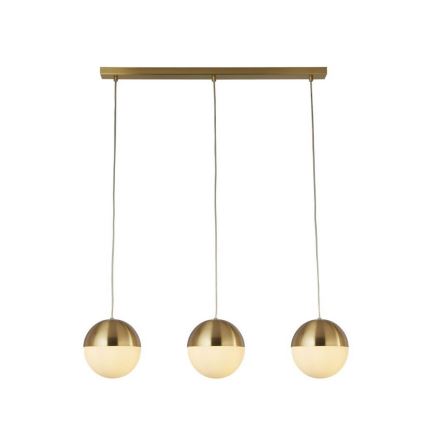 Searchlight - Chandelier on a string ENDOR 3xE27/40W/230V brass