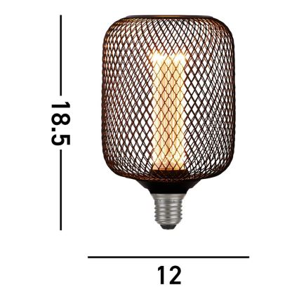 Searchlight - LED Dimmable Decorative Bulb WIRE MESH E27/4.5W/230V 2700K