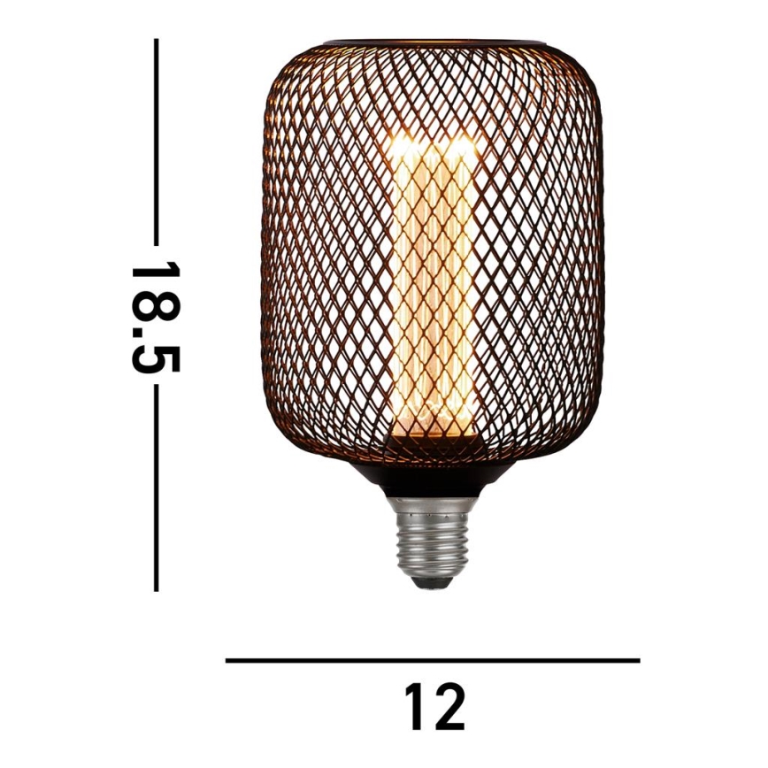 Searchlight - LED Dimmable Decorative Bulb WIRE MESH E27/4.5W/230V 2700K