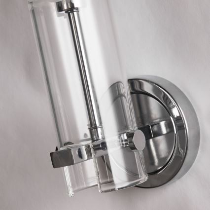 Searchlight - Bathroom wall light SCOPE 1xG9/7W/230V IP44 shiny chrome