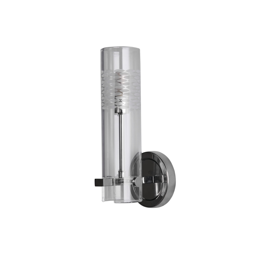 Searchlight - Bathroom wall light SCOPE 1xG9/7W/230V IP44 shiny chrome
