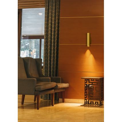 Searchlight - BEACON Wall Light 2xGU10/10W/230V, Gold