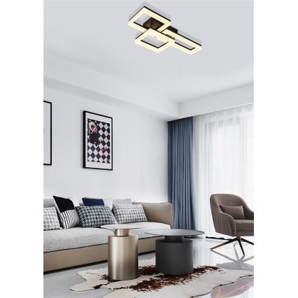 Searchlight - LED Dimmable Ceiling Light WALL ART II LED/30W/230V 32x60 cm
