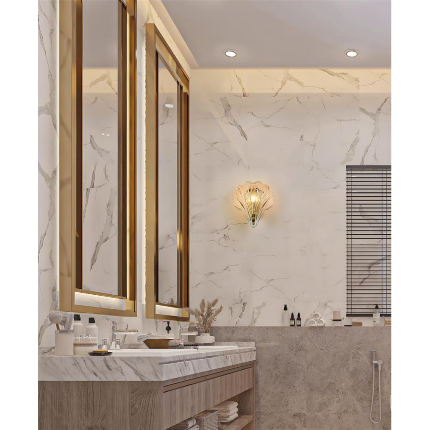 Searchlight - SHELL Wall Light 1xG9/7W/230V Smoked