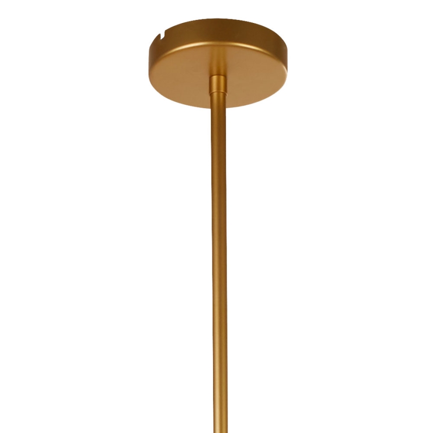 Searchlight - Chandelier on a pole ALPHA 10xE27/60W/230v gold