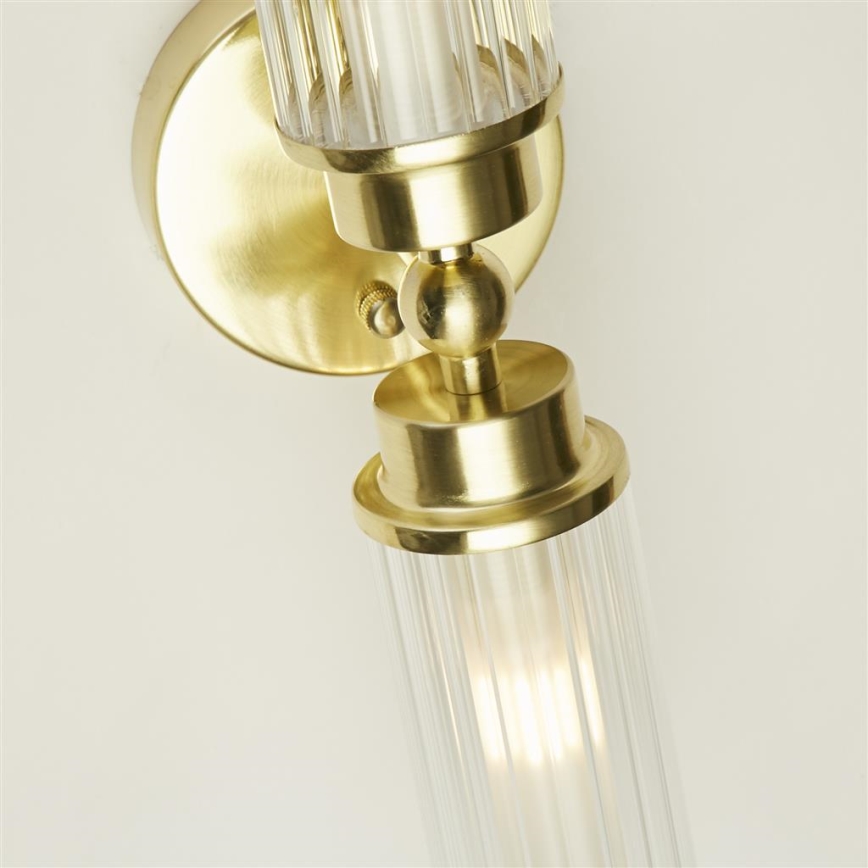 Searchlight - IMPERIAL Wall Light 2xG9/33W/230V Brass