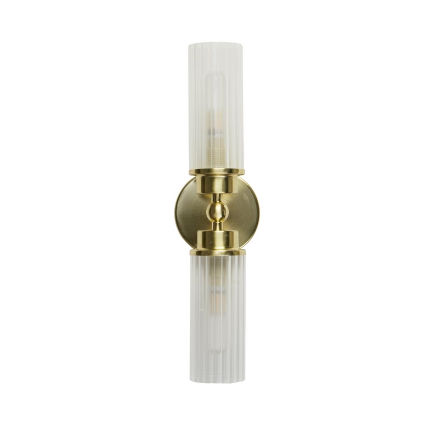 Searchlight - IMPERIAL Wall Light 2xG9/33W/230V Brass
