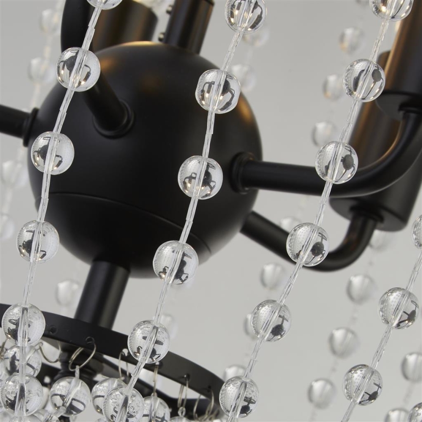 Searchlight - Chandelier on a chain SHOWER 5xE14/60W/230V black