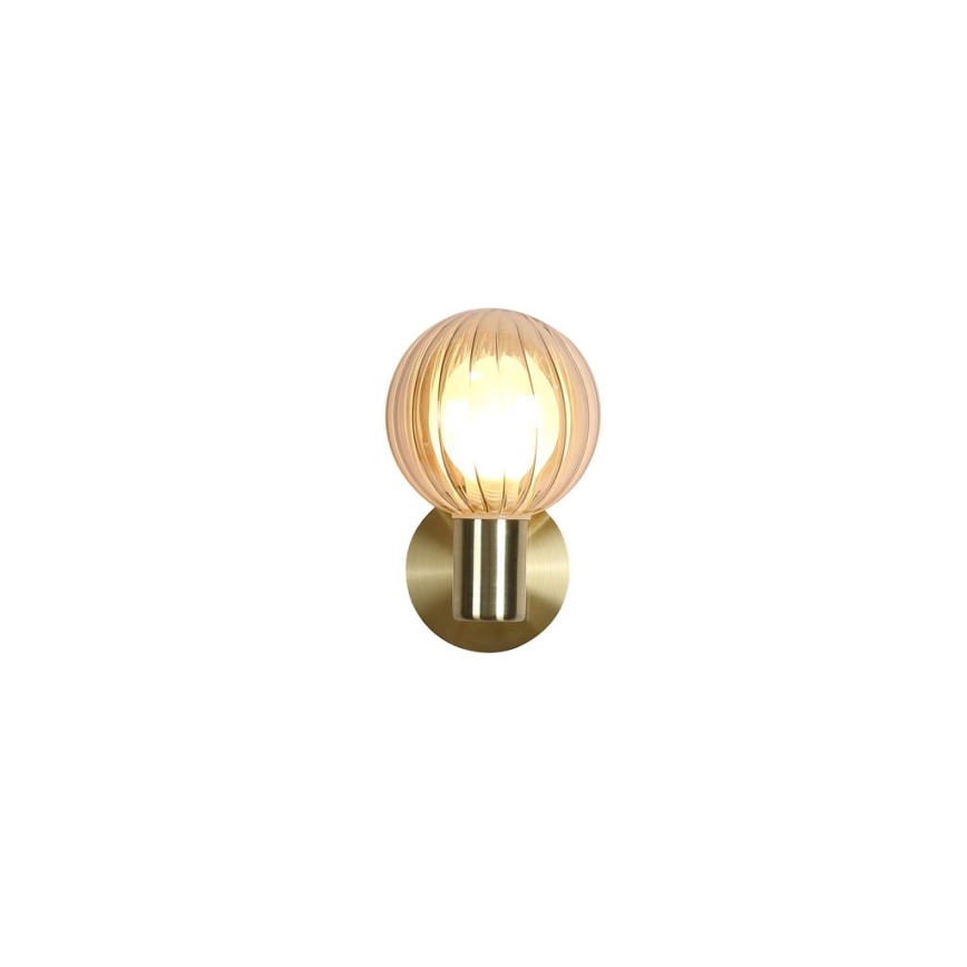 Searchlight - Wall sconce LUMINSPHERE 1xG9/7W/230V Brass