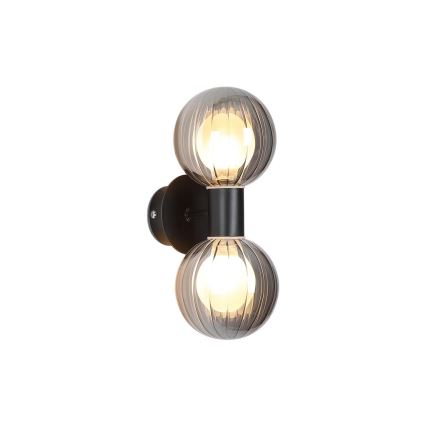 Searchlight - LUMINSPHERE Wall Light 2xG9/7W/230V Black