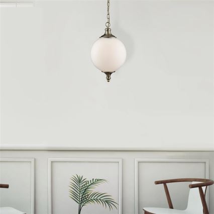 Searchlight - Chandelier on a chain VULCAN 1xE27/60W/230V