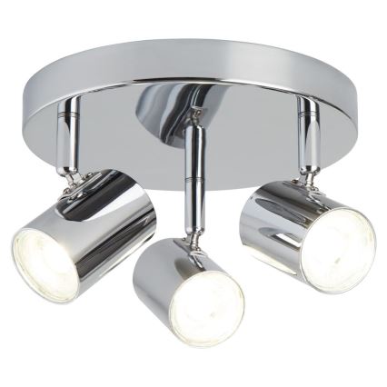 Searchlight - LED Spotlight ROLLO 3xLED/4W/230V shiny chrome