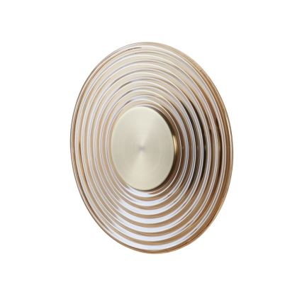 Searchlight - LED Dimmable Wall Light CLEO LED/9.4W/230V Brass