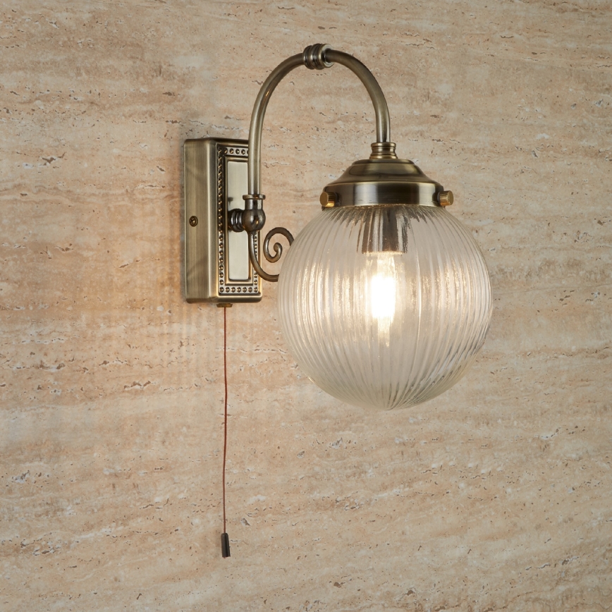 Searchlight - Outdoor wall light BELVUE 1xE14/40W/230V IP44