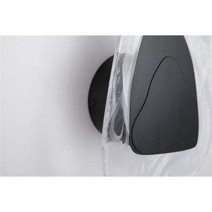 Searchlight - LED Wall Light DESTINY LED/8W/230V black