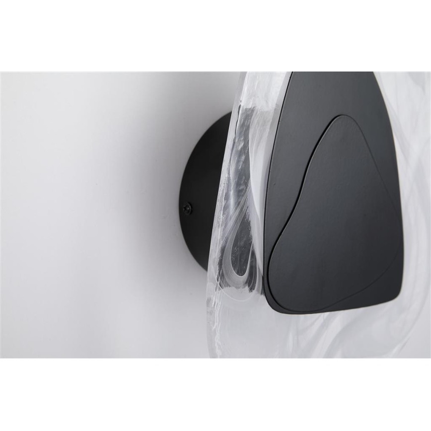 Searchlight - LED Wall Light DESTINY LED/8W/230V black