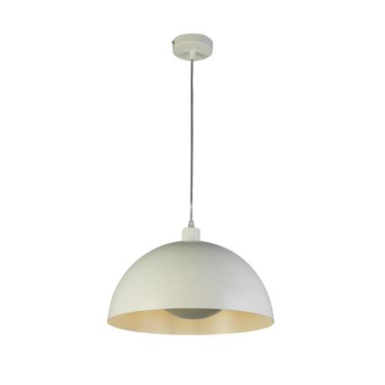Searchlight - MARS Cable Pendant Lamp 1x E27/60W/230V, Ø 25 cm, Cream
