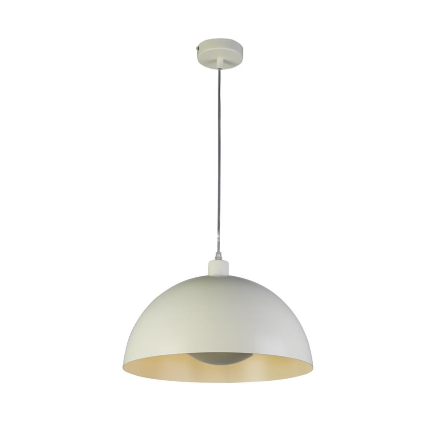 Searchlight - MARS Cable Pendant Lamp 1x E27/60W/230V, Ø 25 cm, Cream