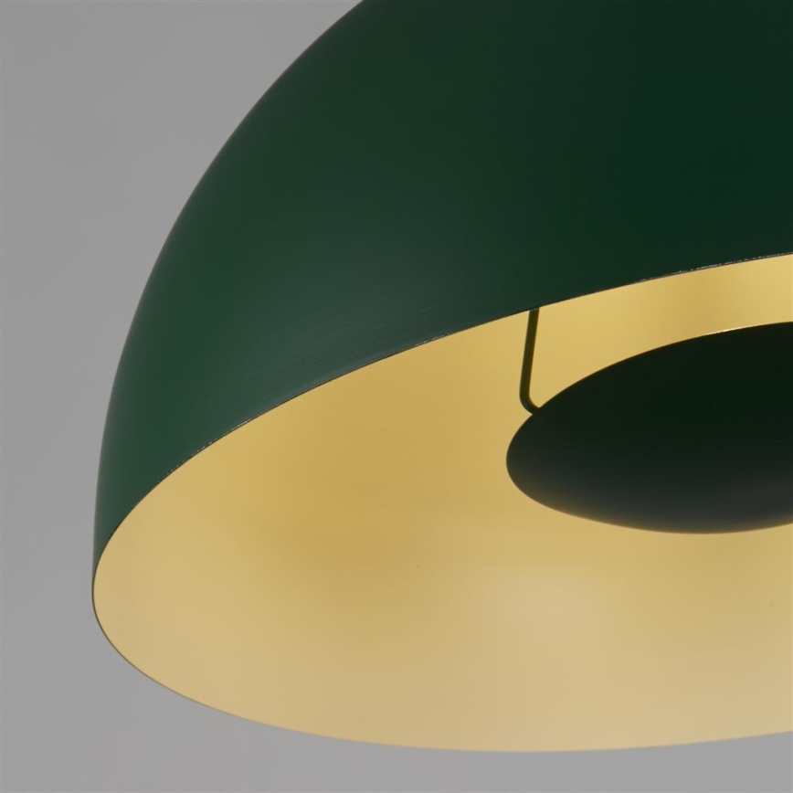 Searchlight - Cable-suspended pendant MARS 1xE27/60W/230V dia. 25 cm green