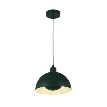 Searchlight - MARS Cable Pendant Light 1xE27/60W/230V Ø 40 cm, Green