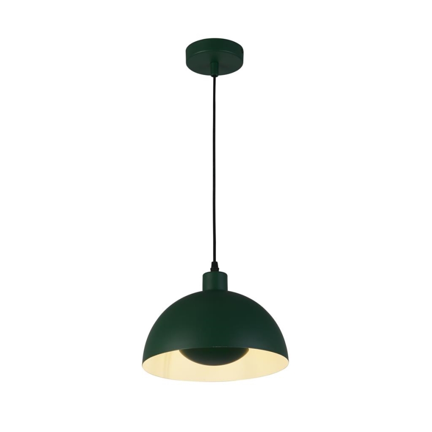 Searchlight - MARS Cable Pendant Light 1xE27/60W/230V Ø 40 cm, Green