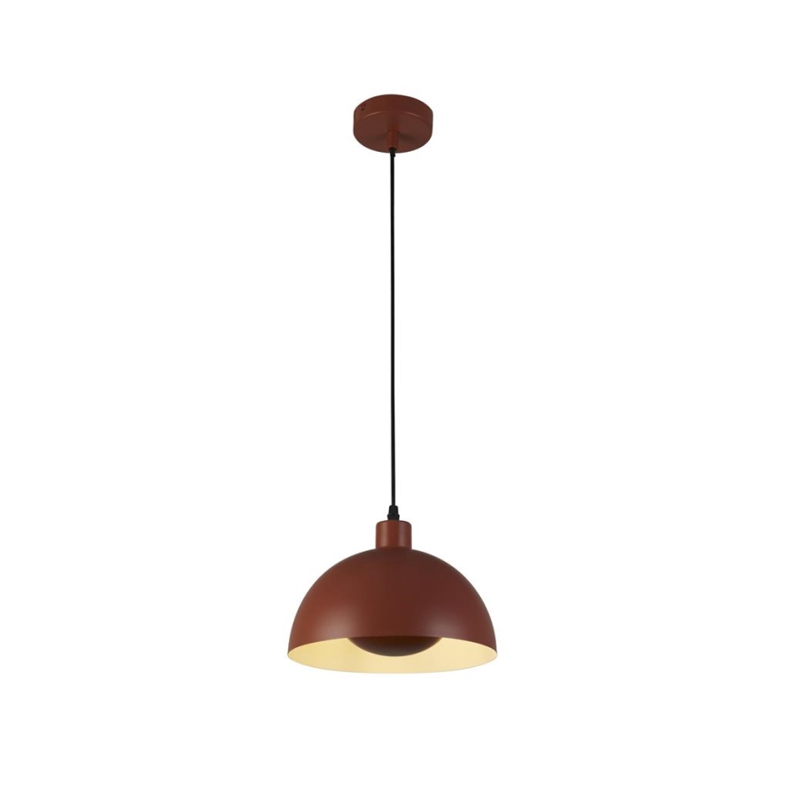 Searchlight - MARS cable-suspended pendant 1xE27/60W/230V dia. 40 cm, brick red