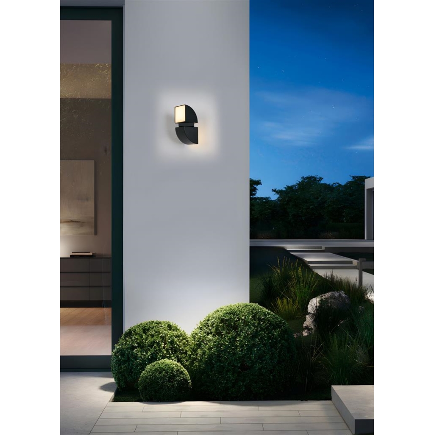 Searchlight - DAKOTA LED Outdoor Wall Light 2xLED/4W/230V IP44