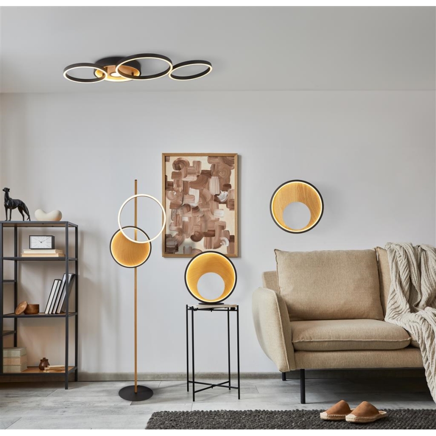Searchlight - LED Dimmable ceiling light CROSBY LED/40W/230V