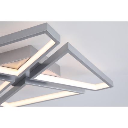 Searchlight - LED Dimmable Ceiling Light QUATRO LED/29W/230V 40x40 cm
