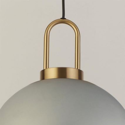 Searchlight - Chandelier on a string SNOWDROP 3xE27/60W/230V brass
