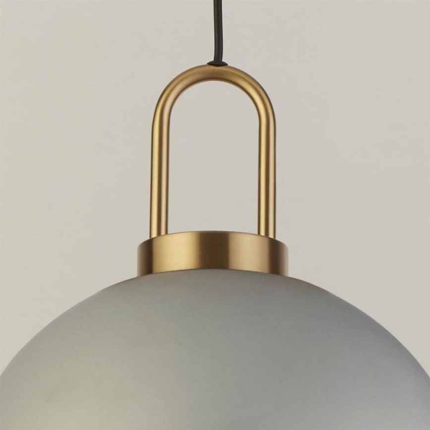Searchlight - Chandelier on a string SNOWDROP 3xE27/60W/230V brass