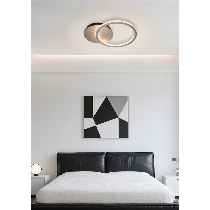 Searchlight - SPECS Dimmable LED Ceiling Light LED/18W/230V 3000K 35x45 cm Brass