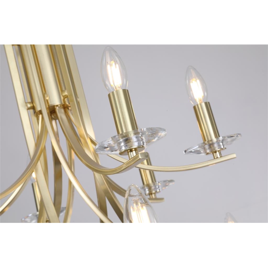 Searchlight - ASCONA Chain-Hung Chandelier 12xE14/60W/230V