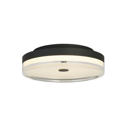 Searchlight - LED Ceiling Light CYPRUS LED/21W/230V Ø 30 cm black