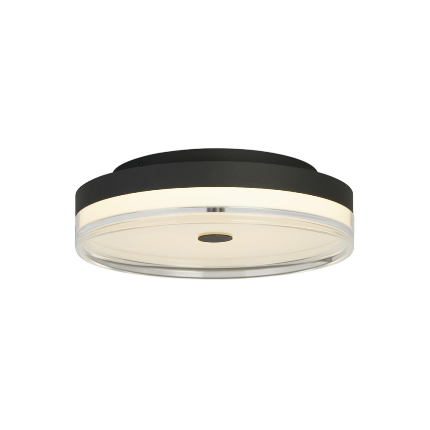 Searchlight - LED Ceiling Light CYPRUS LED/21W/230V Ø 30 cm black