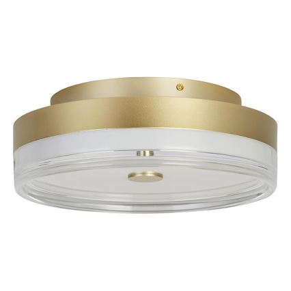 Searchlight - LED Ceiling Light CYPRUS LED/29W/230V Ø 40 cm Gold