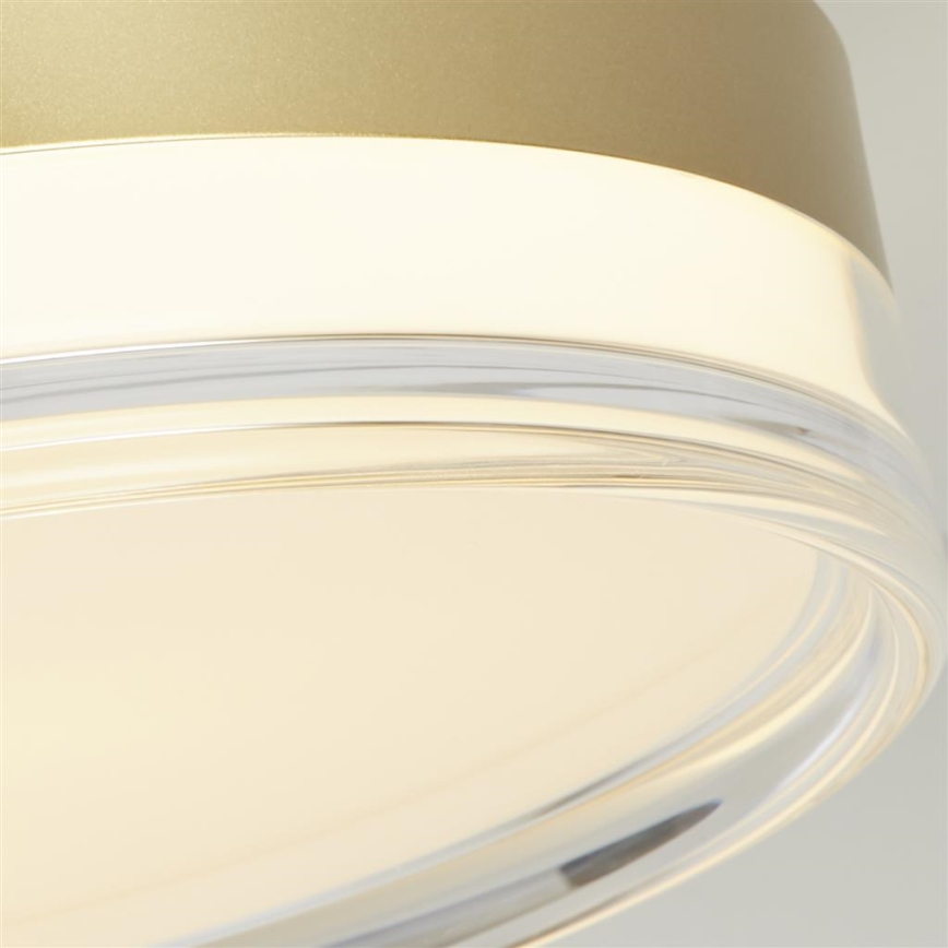 Searchlight - LED Ceiling Light CYPRUS LED/29W/230V Ø 40 cm Gold