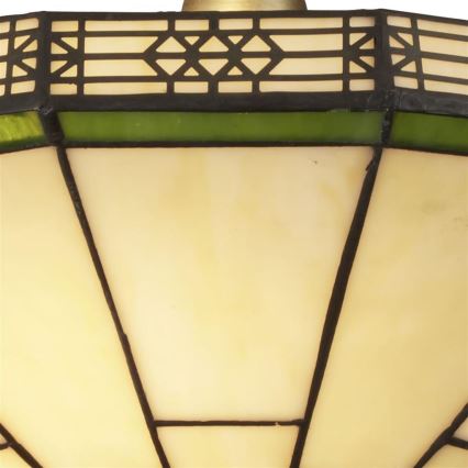 Searchlight - Tiffany surface-mounted chandelier NEW YORK 2xE14/40W/230V