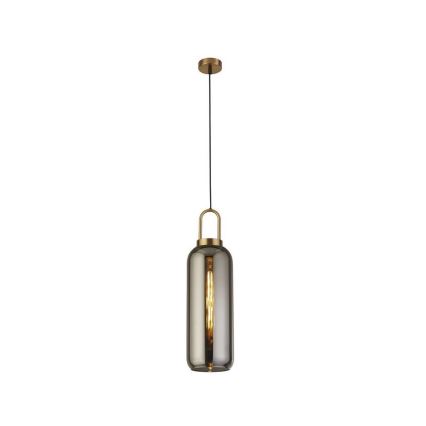 Searchlight - Chandelier on a string PIPETTE 1xE27/60W/230V shiny