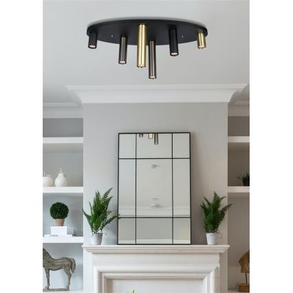 Searchlight - TUBES Ceiling Light 6xGU10/10W/230V 80x30 cm