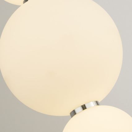 Searchlight - LED Chandelier on a string SNOWBALL LED/18W/230V