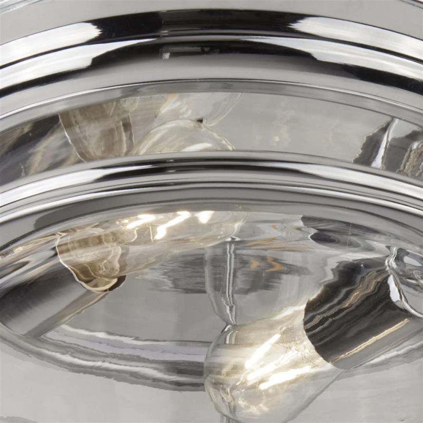 Searchlight - Ceiling light EDINBURGH I 2xE27/40W/230V shiny chrome