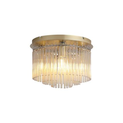Searchlight - Ceiling light SWIZZLE 5xE14/60W/230V Ø 32 cm gold