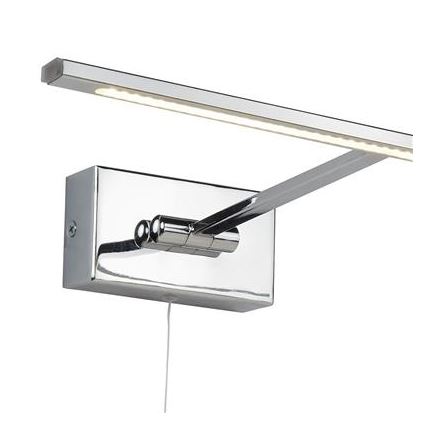 Searchlight - LED Picture light LED/7,7W/230V shiny chrome