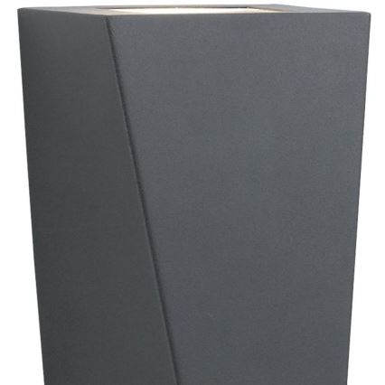 Searchlight - Outdoor wall light OUT 2xGU10/3W/230V IP44 black