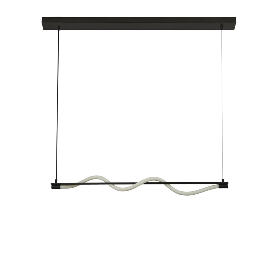 Searchlight - LED Chandelier on a string SERPENT LED/15W/230V black