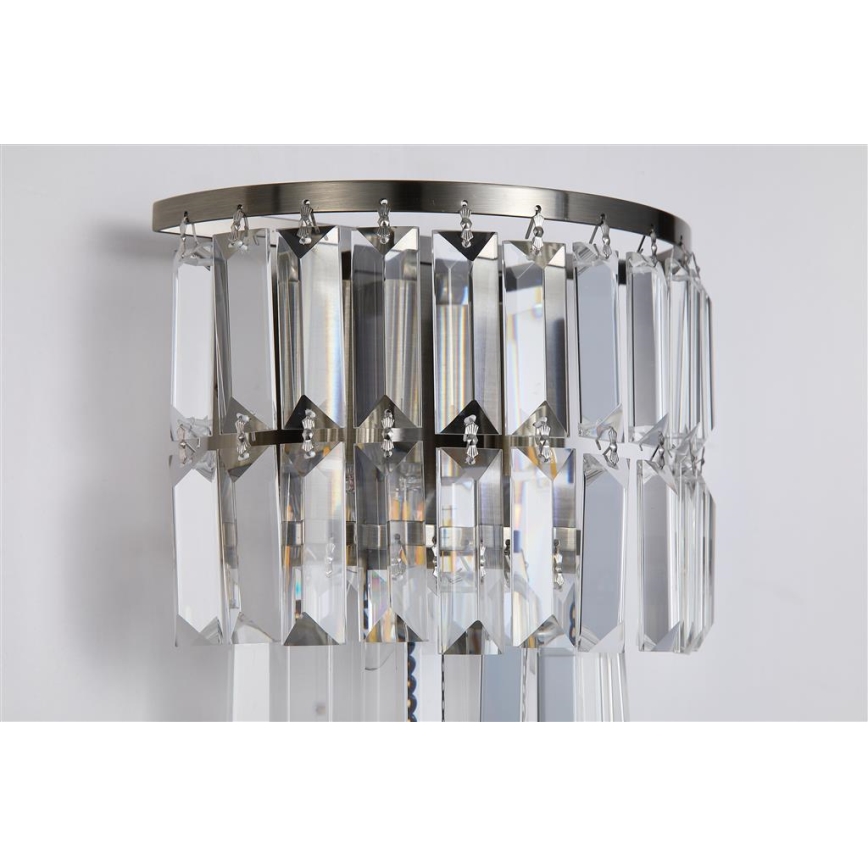 Searchlight - Bathroom wall light EMPIRE 2xE14/7W/230V IP44