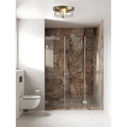 Searchlight - EMPIRE Bathroom Ceiling Light 6xE14/60W/230V IP44